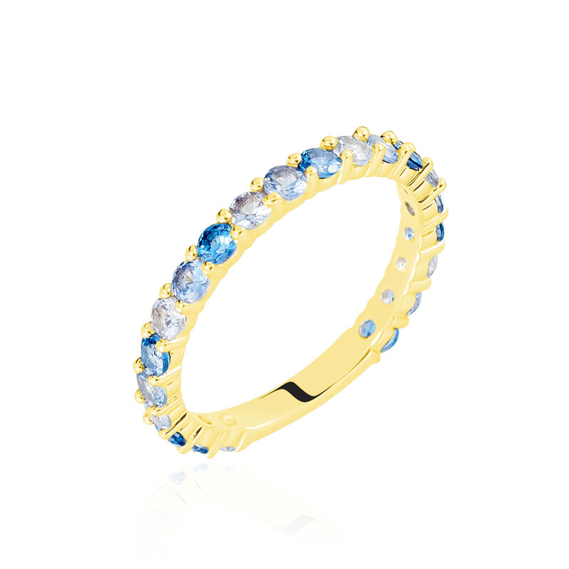Bague Plaque Or Jaune Zoelia Pierres - Spannringe Damen | OROVIVO