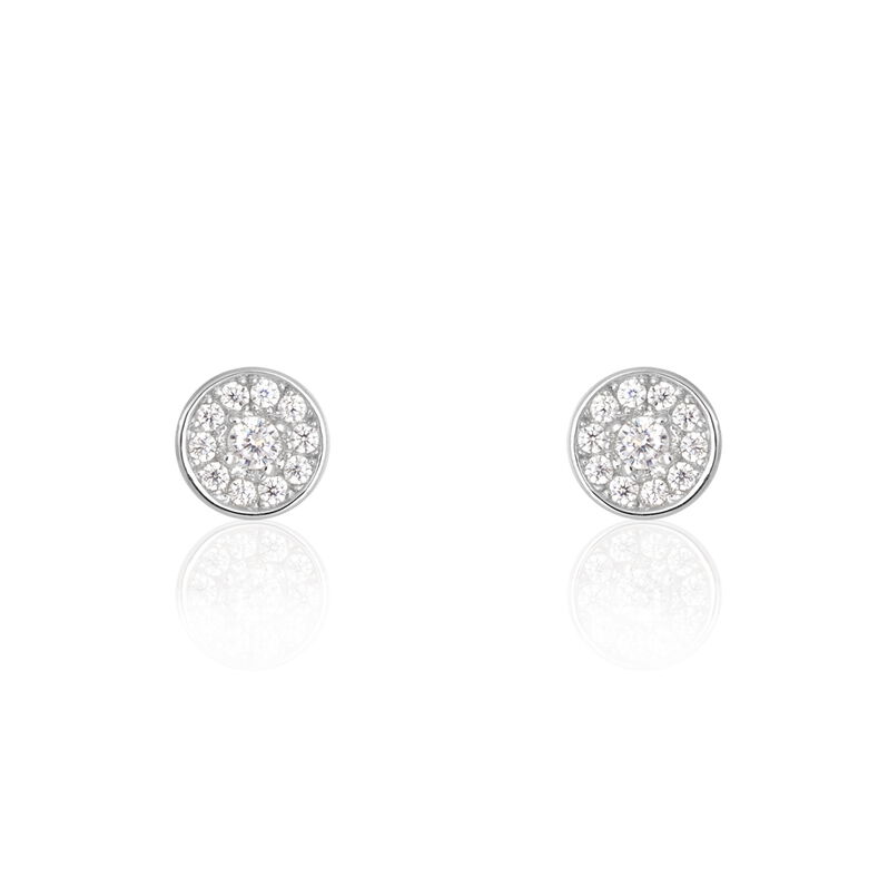 Damen Ohrstecker Silber 925 Zirkonia - Ohrstecker Damen | OROVIVO