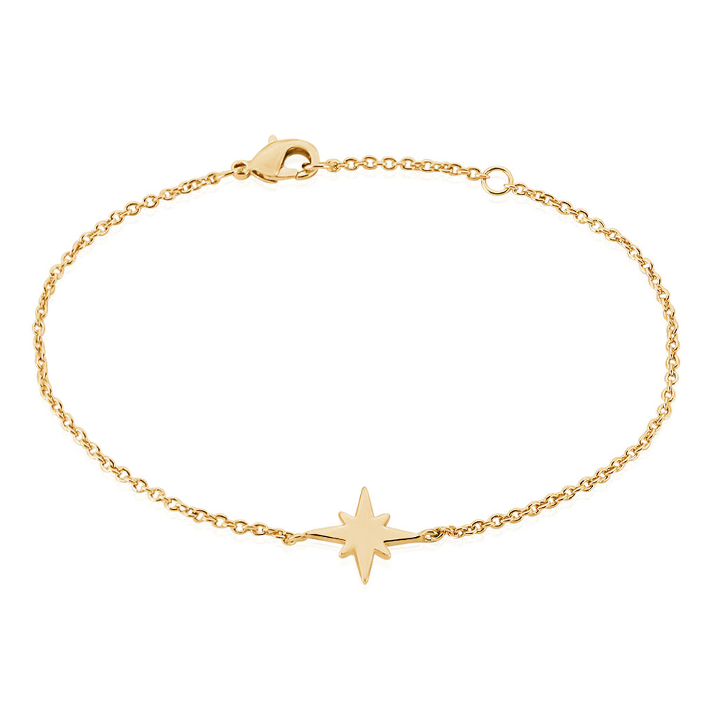 Bracelet Plaque Or Alisee Etoile - Spannringe Damen | OROVIVO