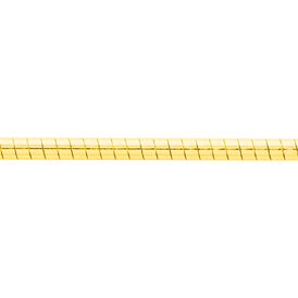 Damen Omegakette Gold 375 45cm - Ketten ohne Anhänger Damen | OROVIVO