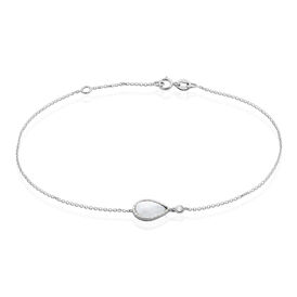Damenarmband Weißgold 375 Perlmutt Zirkonia - Armbänder Damen | OROVIVO