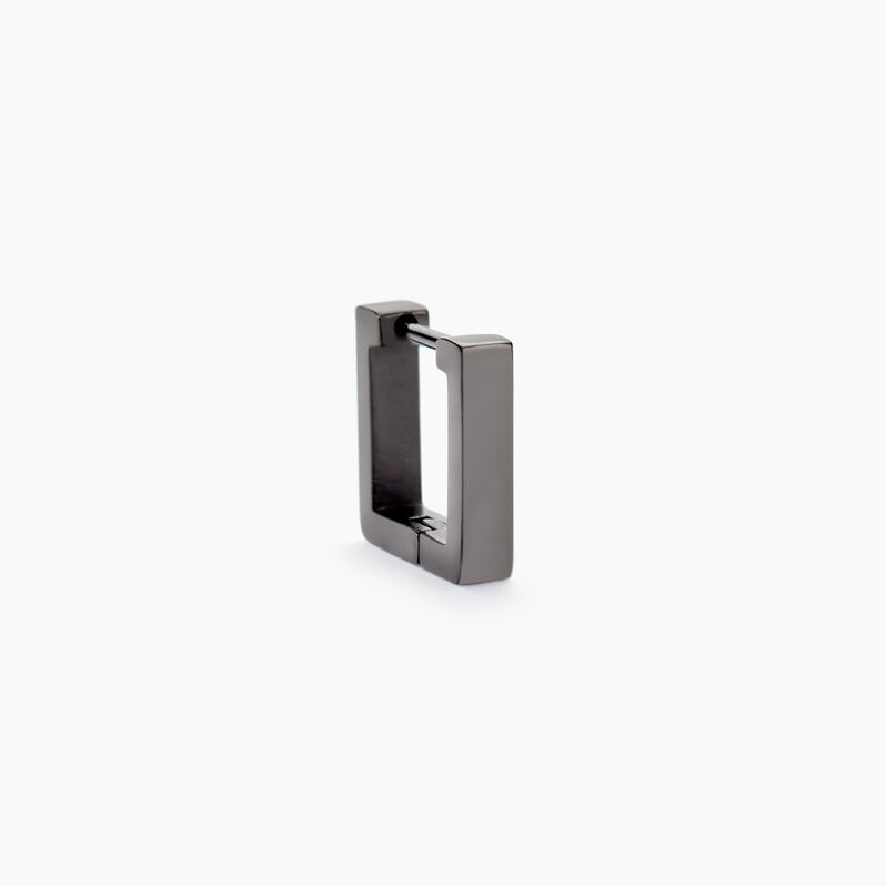 Créole Unitaire Amalfi Acier Noir - Spannringe Herren | OROVIVO