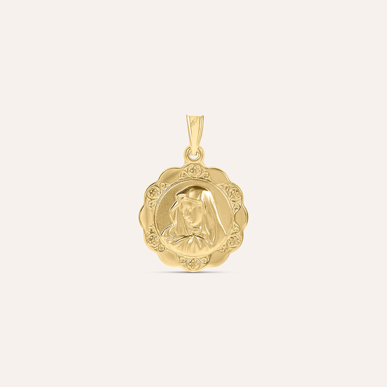 Pendente Holy Oro Giallo - Spannringe Unisex | OROVIVO