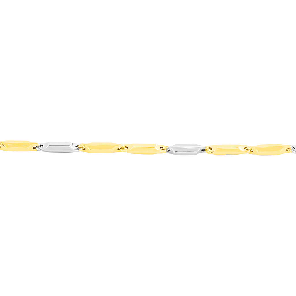 Damenarmband Gold 375 Bicolor  - Armketten Damen | OROVIVO