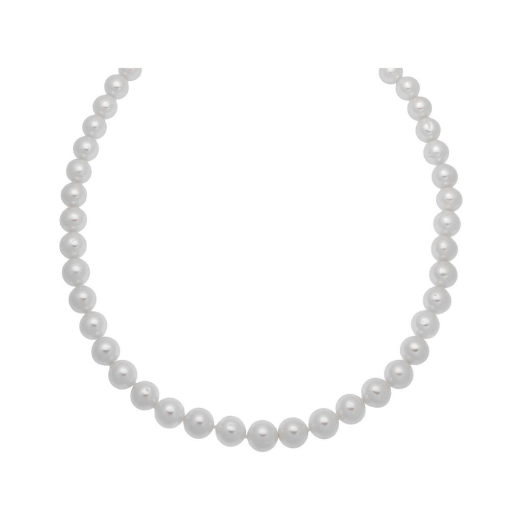 ALDEPHIA 1 Damen Collier Silber 925 Zuchtperle Perlmutt