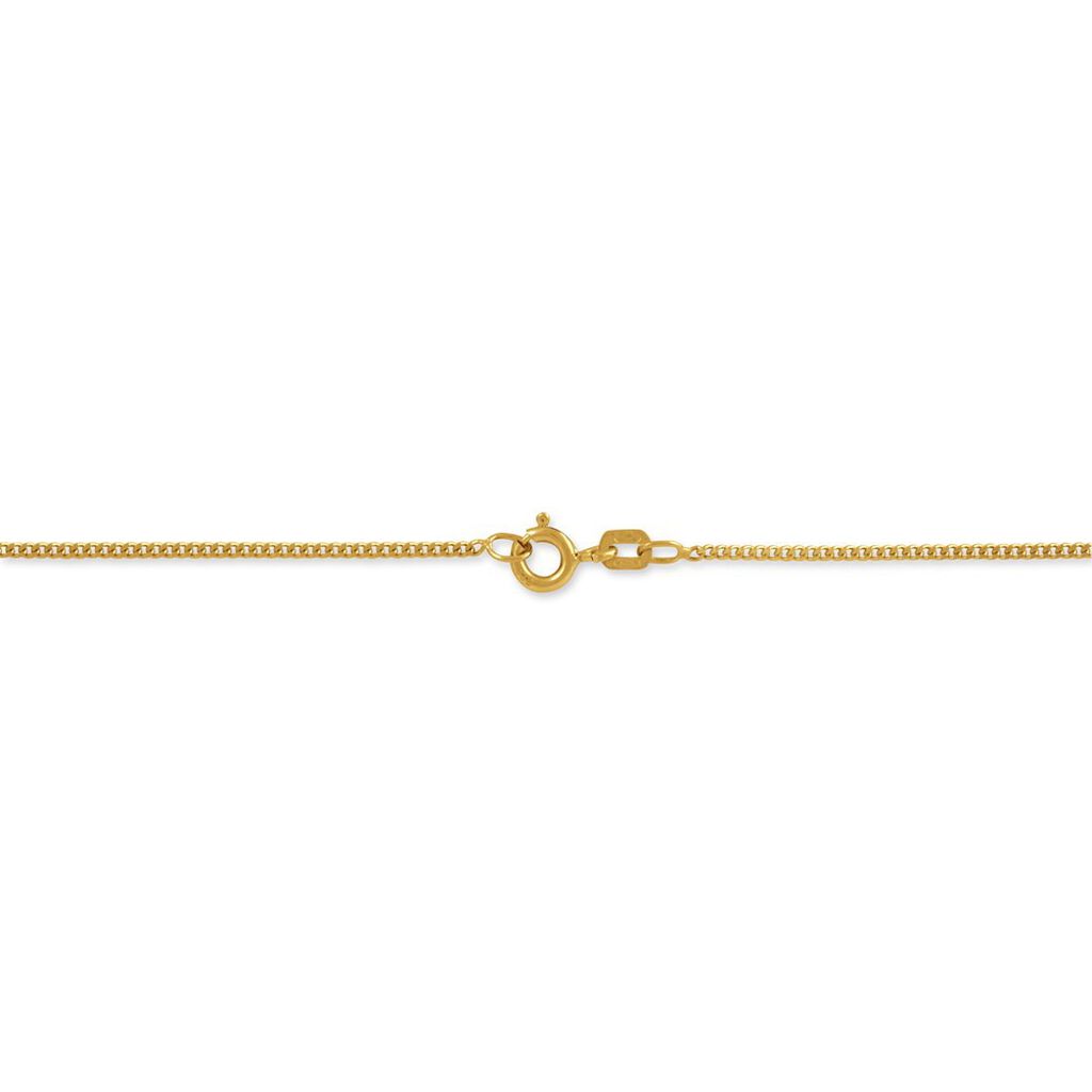 Chaîne Ixia Maille Gourmette Diamantee Or Jaune - Spannringe Damen | OROVIVO