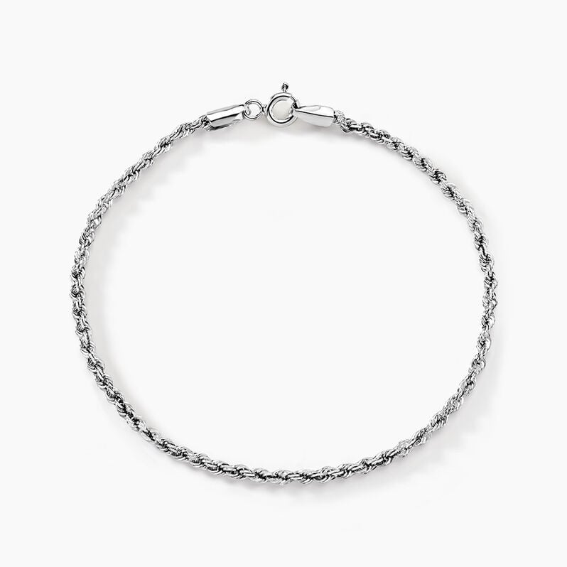 Bracelet Maille Jerry Or Weiss - Spannringe Damen | OROVIVO