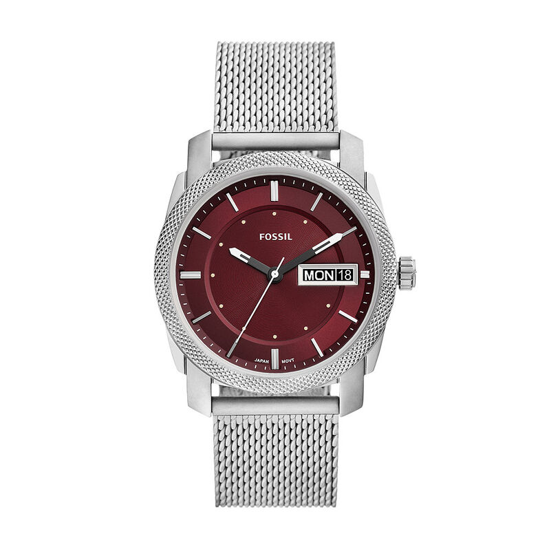 Montre Fossil machine Rouge - Spannringe Herren | OROVIVO