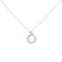 OLINA Damen Collier Silber Silber 925 Zirkonia ---