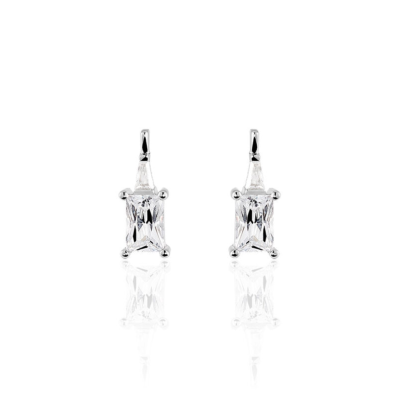 Boucles D'oreilles Lucie Argent - Spannringe Damen | OROVIVO