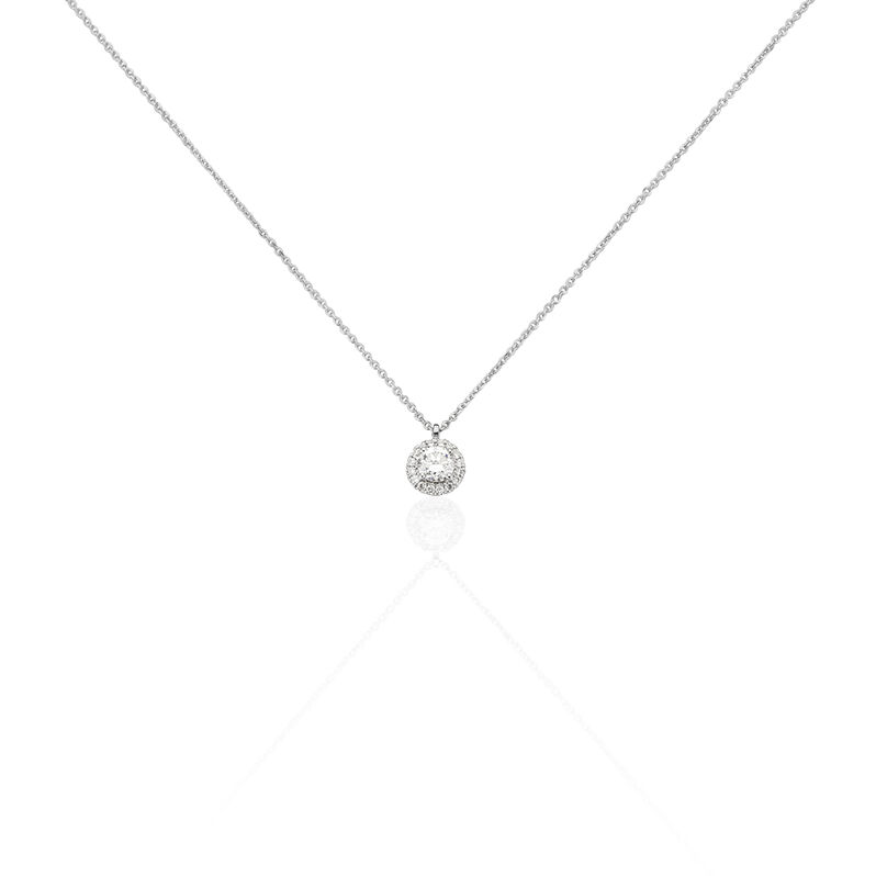 Collier Alexa Or Blanc Diamant - Spannringe Damen | OROVIVO