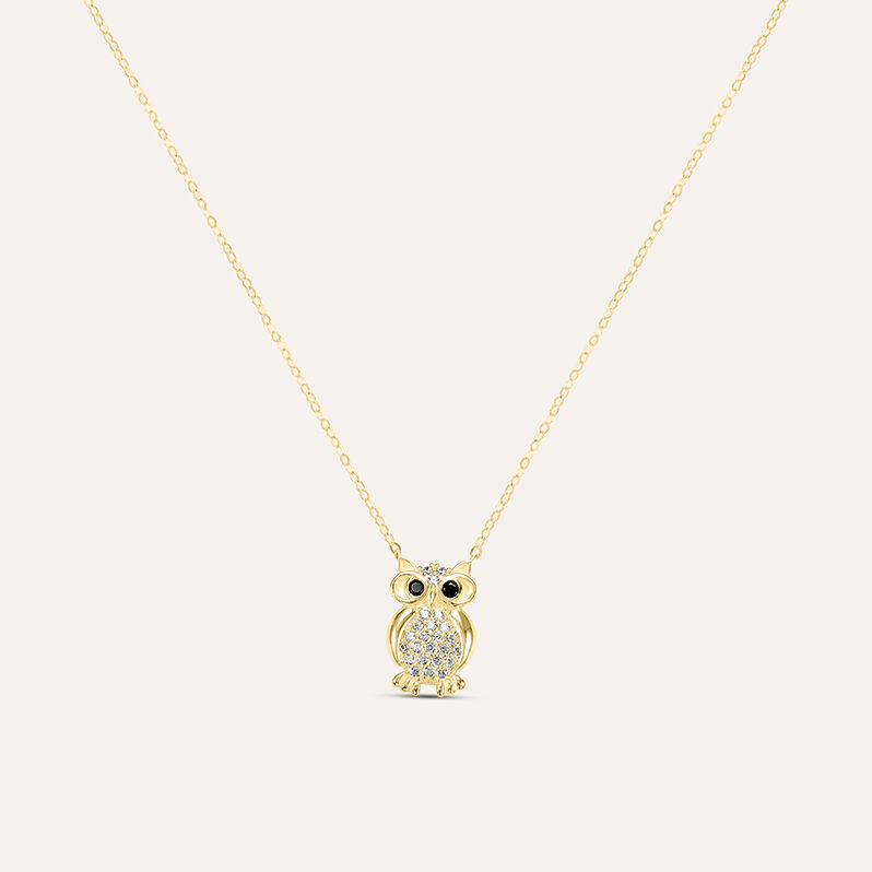 Collana Claire Oro Giallo Cubic Zirconia - Spannringe Damen | OROVIVO