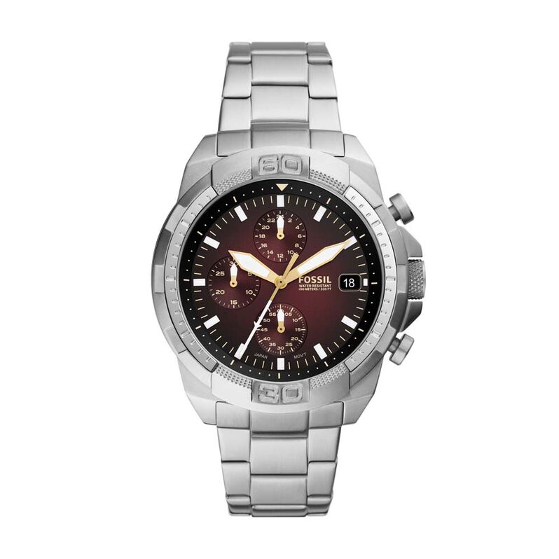 Montre Fossil Bronson Rouge - Spannringe Herren | OROVIVO