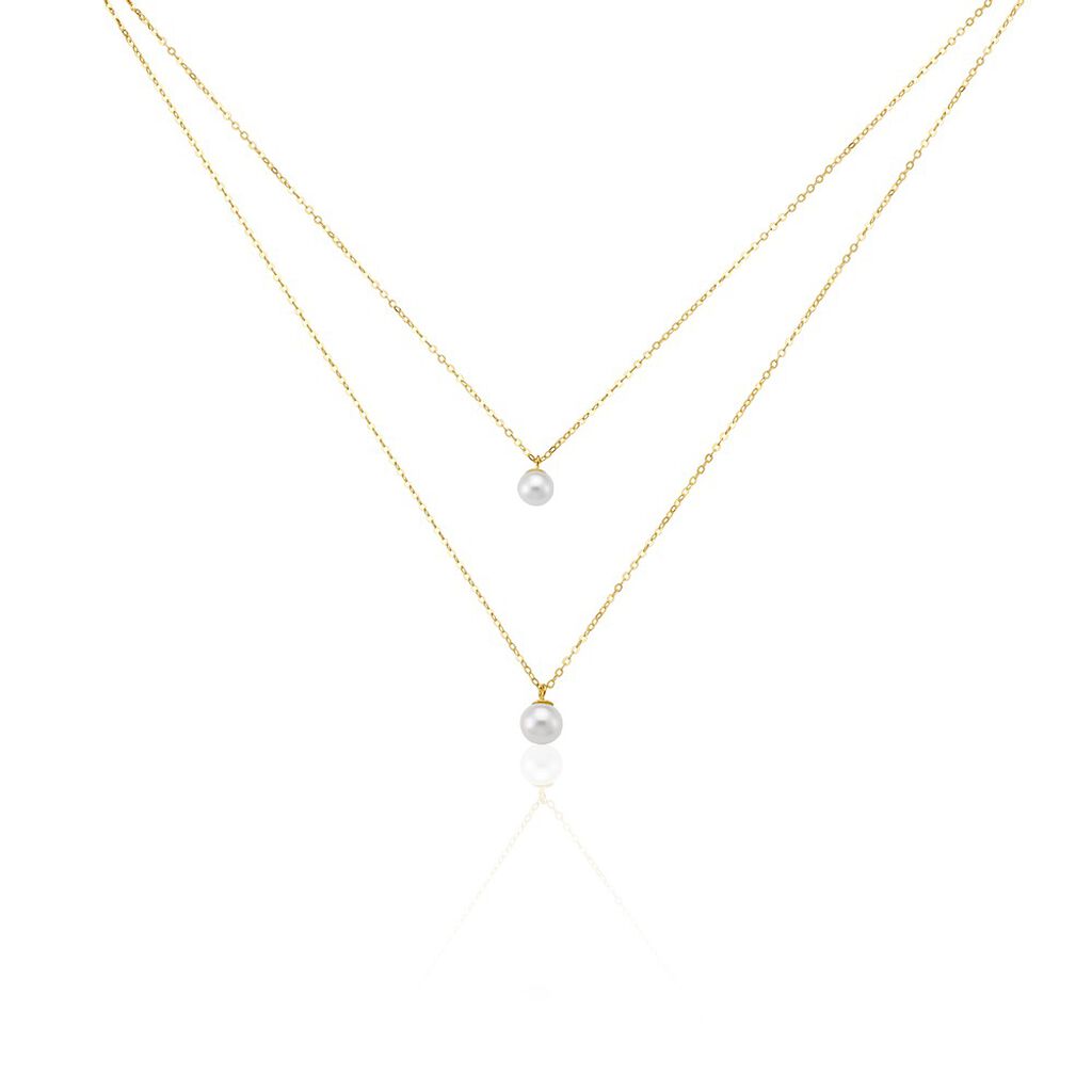 Damen Halskette Gold 375 Zuchtperle  - Halsketten Damen | OROVIVO