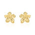 ADEA Damen Ohrstecker Edelstahl vergoldet Blume