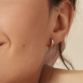 Damen Creolen Gold 750 Diamant 0,2ct 11mm - Creolen Damen | OROVIVO