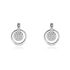 JESS 2 Damen Ohrstecker Silber 925 Zirkonia Wei&szlig; 0,44 ct