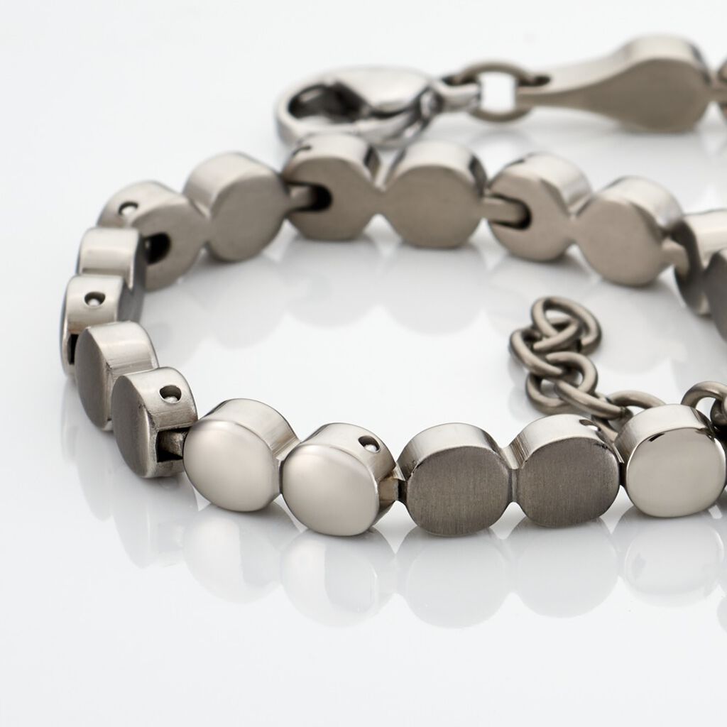 Damen Armband Titan Ohne Stein Kreis Ilse 5,30mm  - Armbänder mit Anhänger Damen | OROVIVO