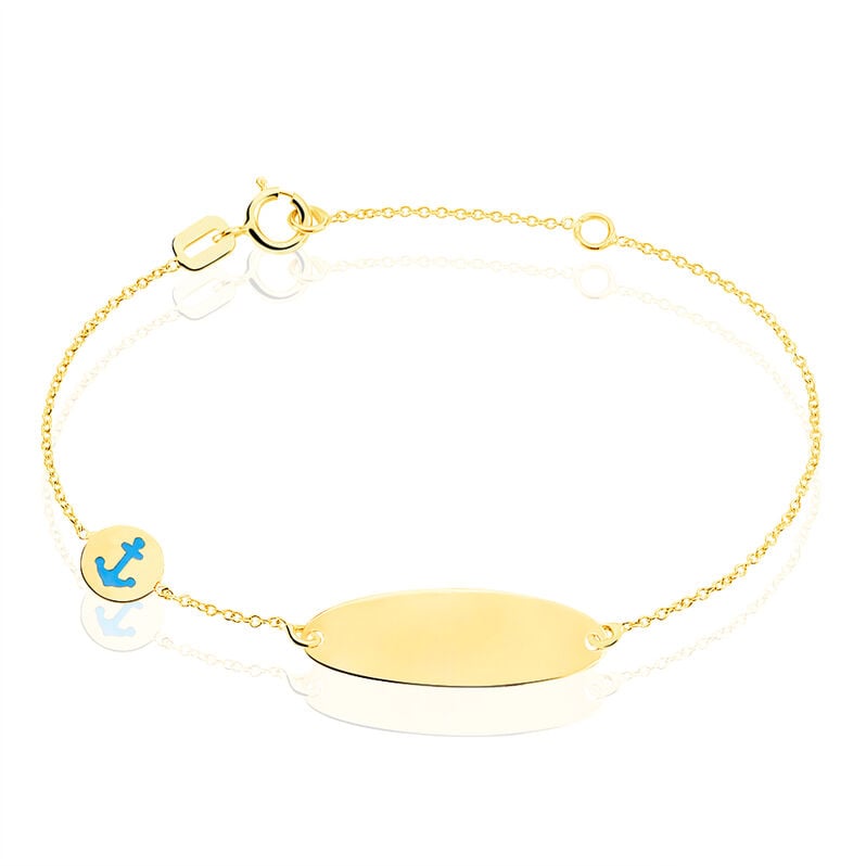 Bracelet Identité Fatirah Or Jaune - Spannringe Kinder | OROVIVO