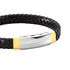 ARMIN Herren Armband Edelstahl Bicolor Gelb/Silber