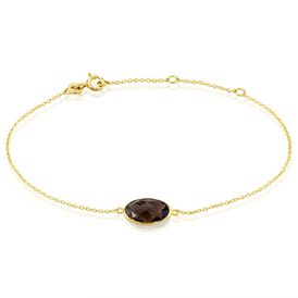 Damenarmband Silber 925 vergoldet Stein  - ID-Armbänder Damen | OROVIVO