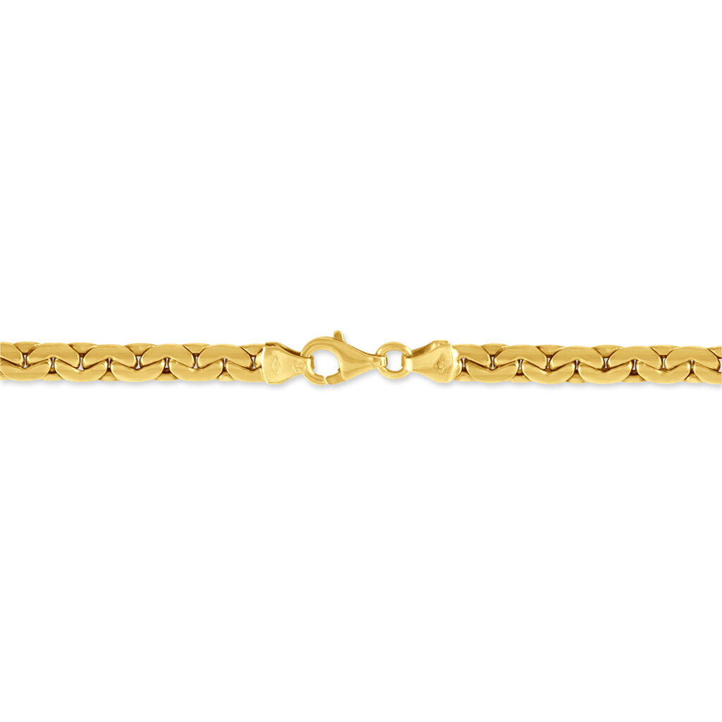 Bracelet Ivy Maille Haricot Or Jaune - Spannringe Damen | OROVIVO