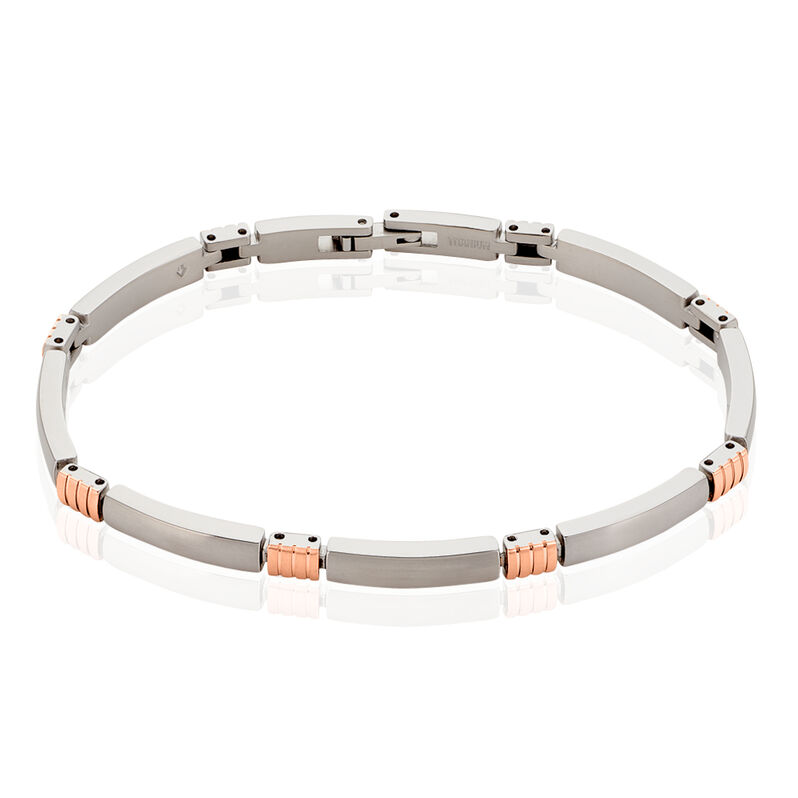 Boccia Damenarmband Titan Vergoldet Bicolor - Armketten Damen | OROVIVO