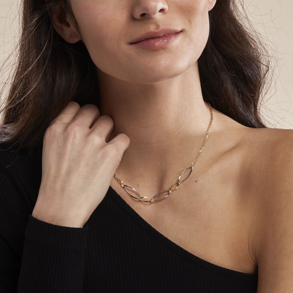 Collier Benedicte Or Bicolore - Spannringe Damen | OROVIVO