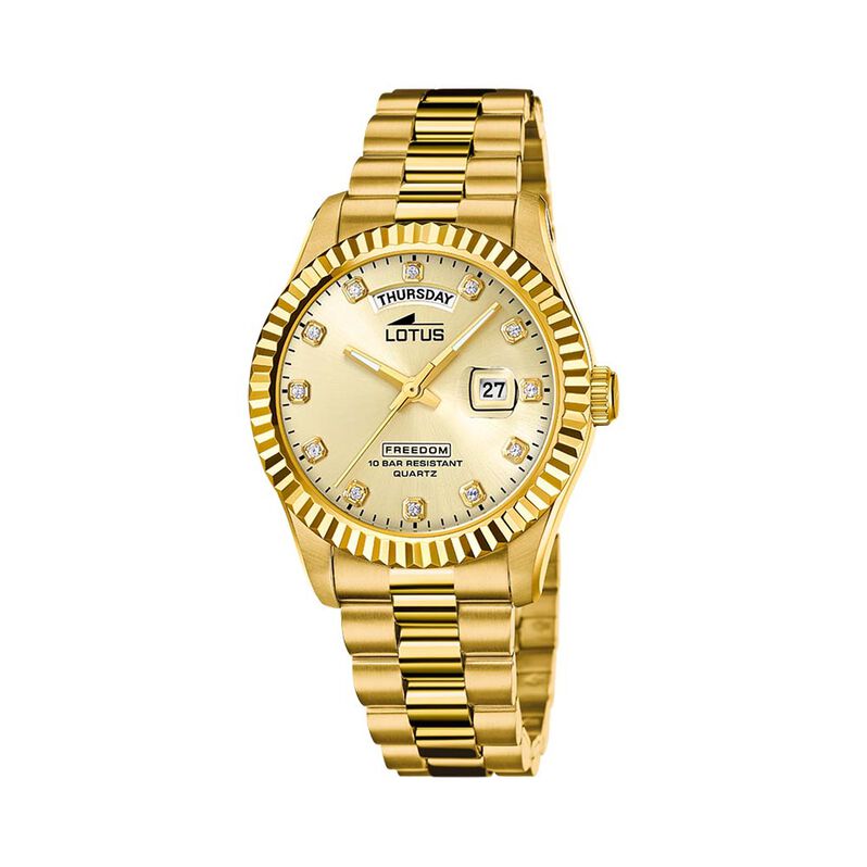 Montre Lotus Freedom Collection Doré - Spannringe Herren | OROVIVO