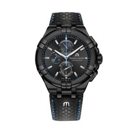 Maurice Lacroix Herrenuhr Aikon 44mm Quarz AI1018-PVB01-337-1 - Analoguhren Herren | OROVIVO