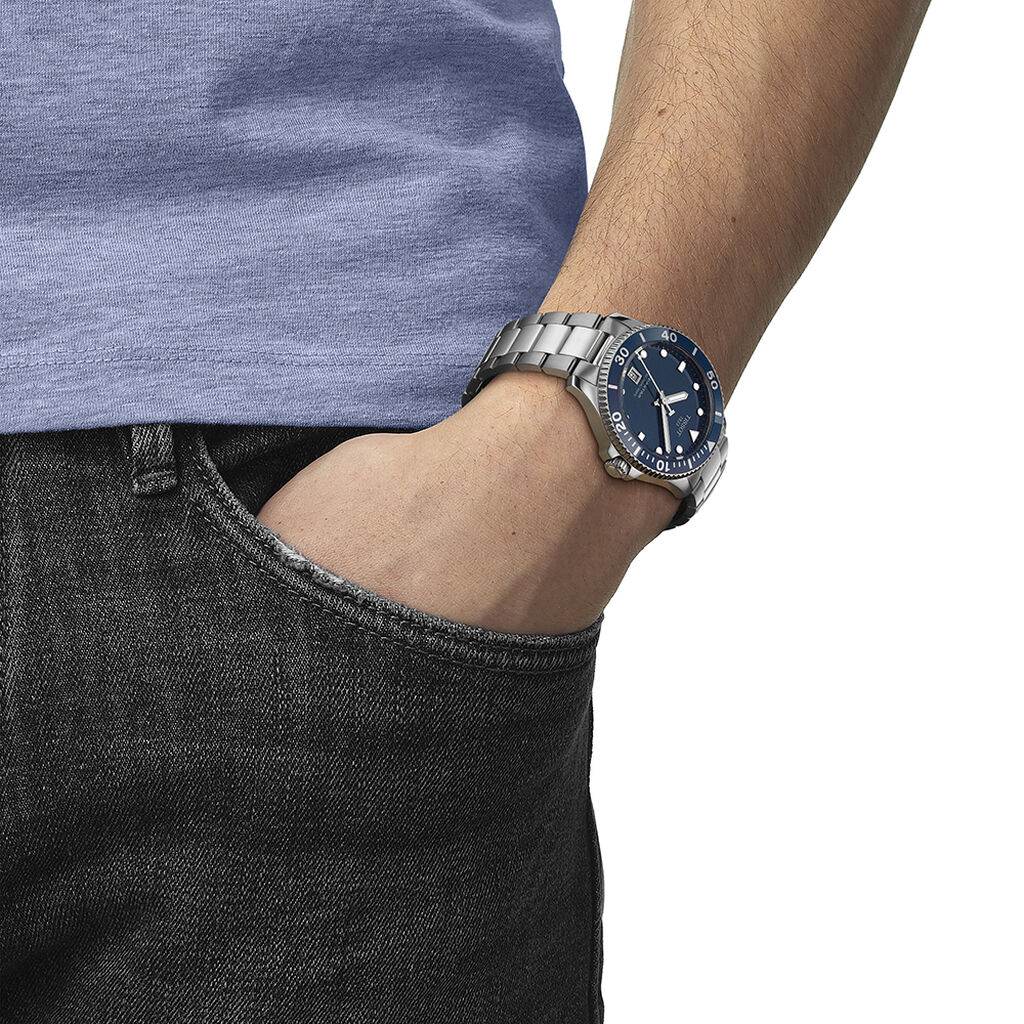 TISSOT Unisexuhr Tissot Seastar T1204101104100 Quarz - Armbanduhren Unisex | OROVIVO