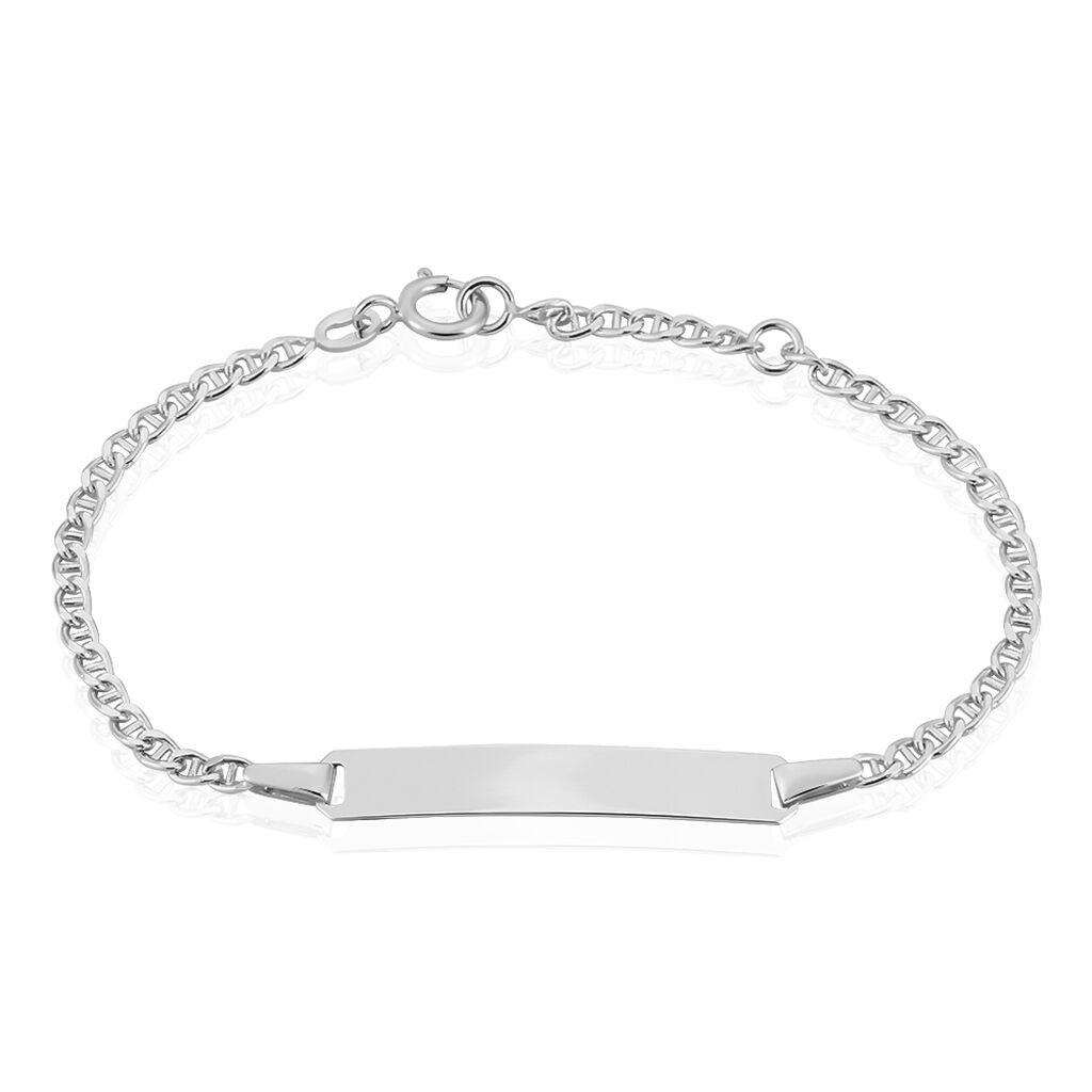 Bracelet Identite Bebe Or Blanc Faniela - Spannringe Kinder | OROVIVO