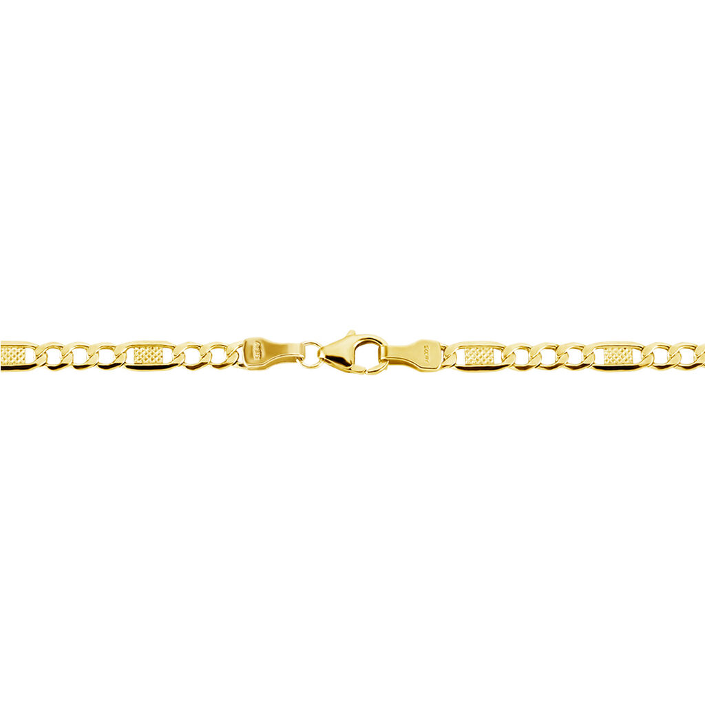 Kette Gold 375 Figaro - Halsketten Unisex | OROVIVO
