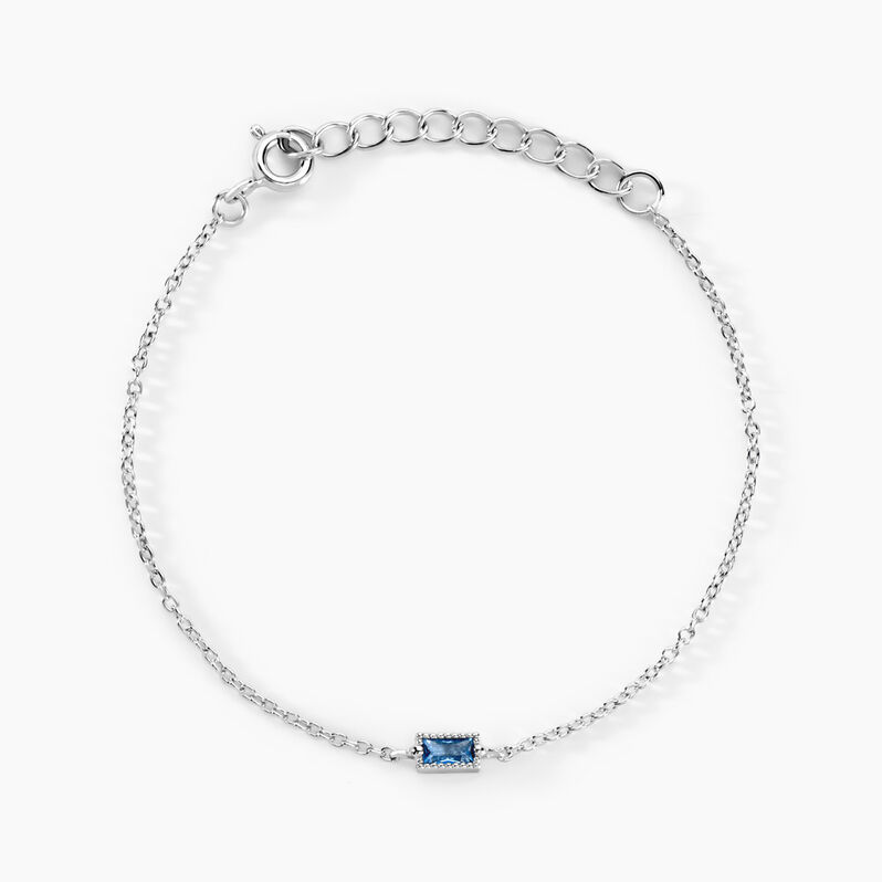 Bracelet Lipa Argent Weiss Oxyde De Zirconium - Spannringe Damen | OROVIVO