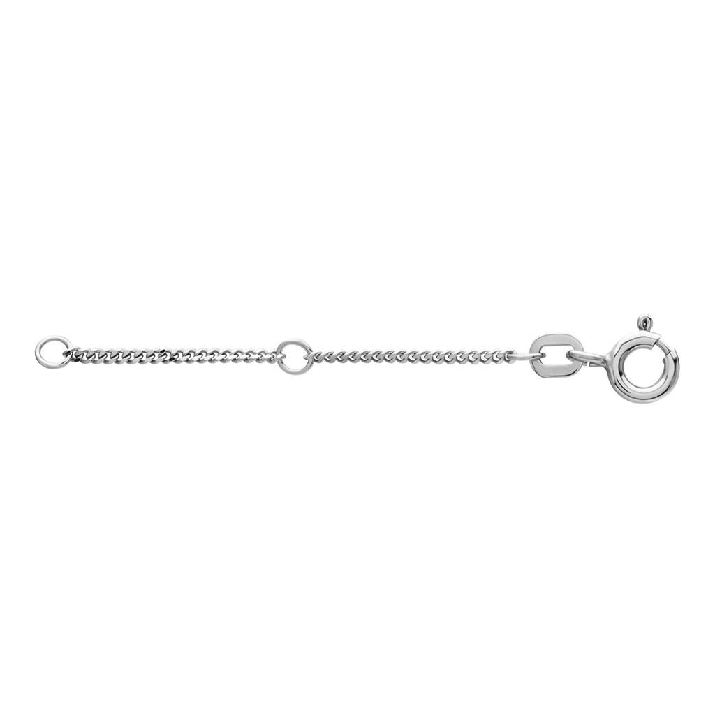 Verlängerungskette Panzerkette Silber 925 5mm - Schmuck mit Stein Unisex | OROVIVO