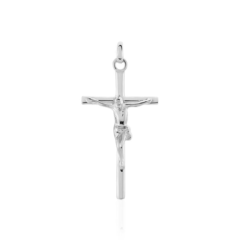 Kreuz Anhänger Silber 925 Jesus Christus Luka - Schmuckanhänger Unisex | OROVIVO