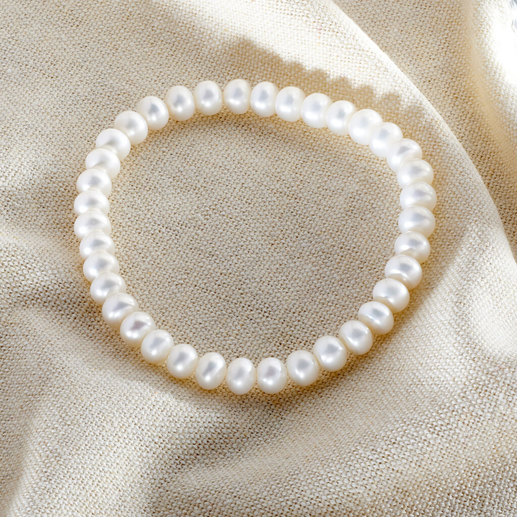 Damen Perlenarmband Silber 925 Zuchtperle - Armbänder Damen | OROVIVO