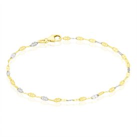 Damenarmband Gold 375 Bicolor  - Armbänder Damen | OROVIVO