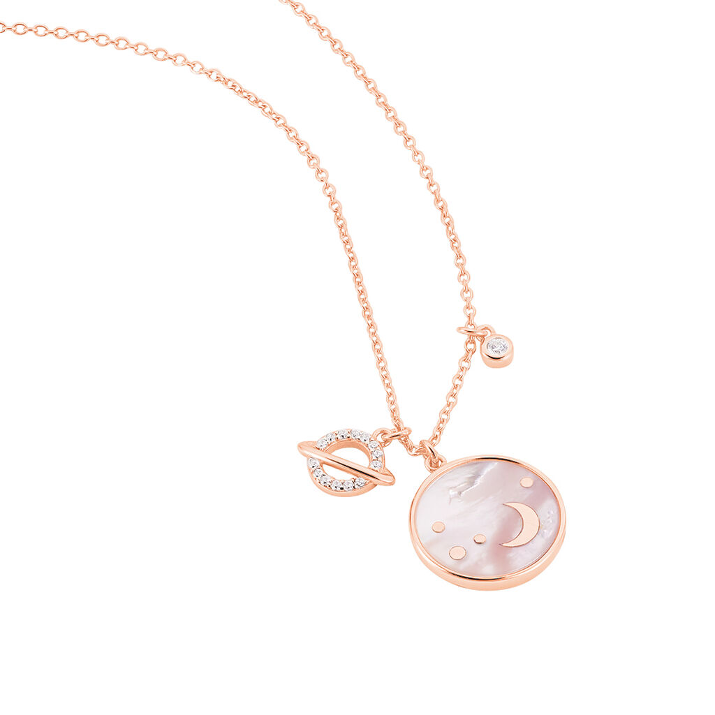 Damen Halskette Silber 925 Rosé Vergoldet - Halsketten Damen | OROVIVO