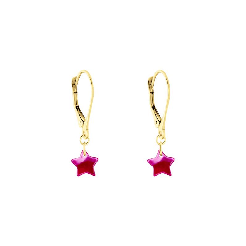 Boucles D'oreilles Pendantes Jezekela Or Jaune - Spannringe Kinder | OROVIVO