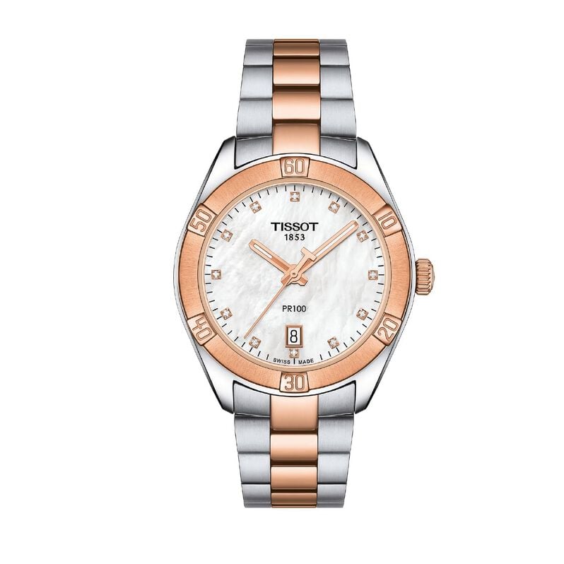Tissot Damenuhr PR 100 Sport Chic T1019102211600 - Armbanduhren Damen | OROVIVO