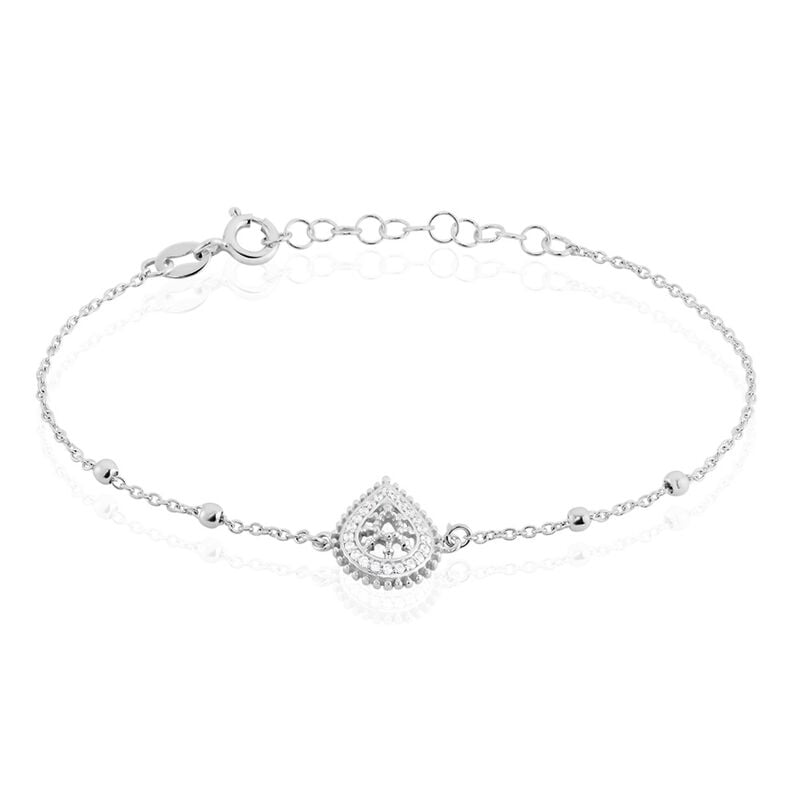 Bracelet Radiane Argent Rhodié Oxyde - Spannringe Damen | OROVIVO