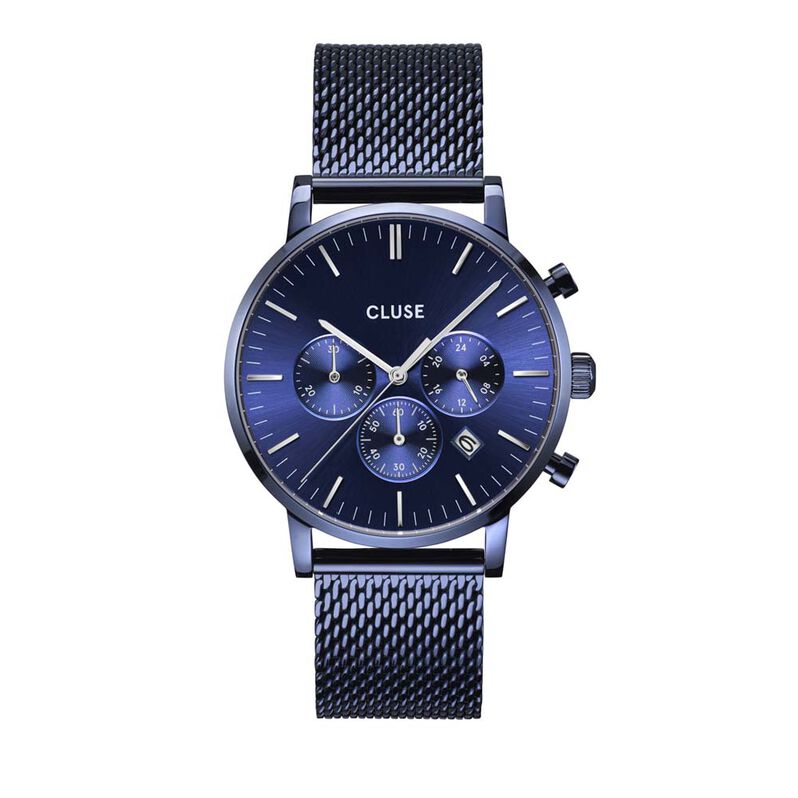 Montre Cluse Aravis Bleu - Spannringe Herren | OROVIVO