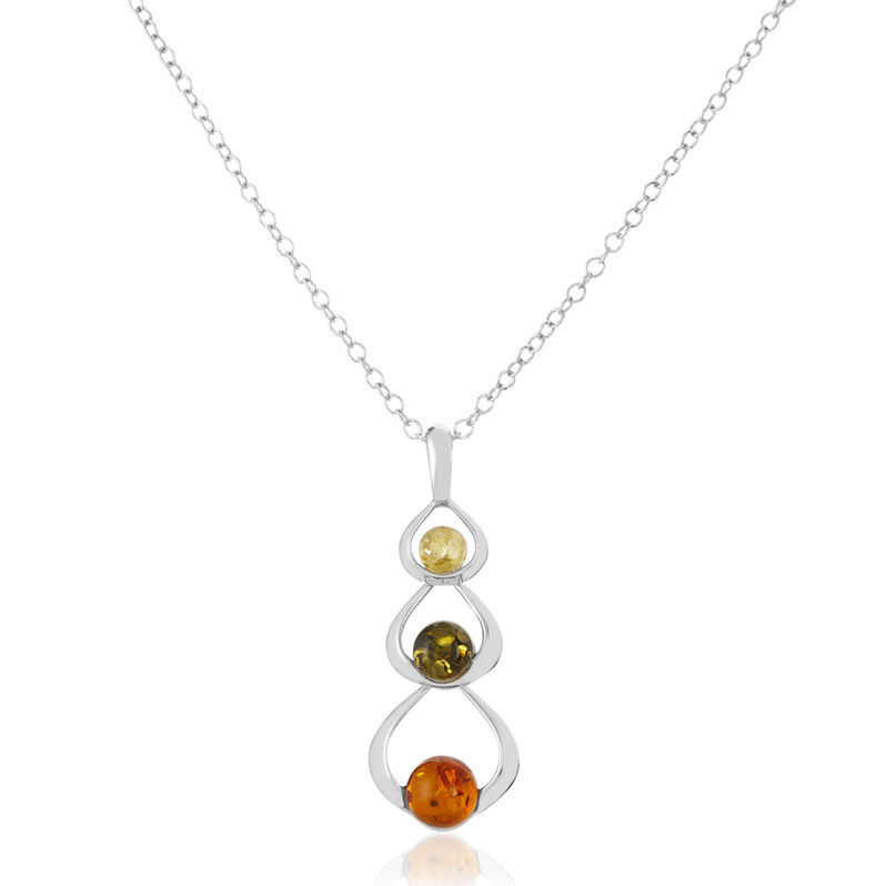 Collier Argent Ambre - Spannringe Damen | OROVIVO