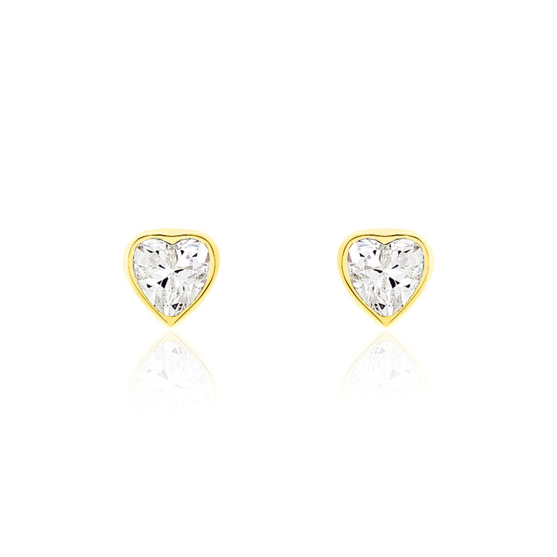 Boucles D'oreilles Or Jaune Et Oxyde - Spannringe Damen | OROVIVO