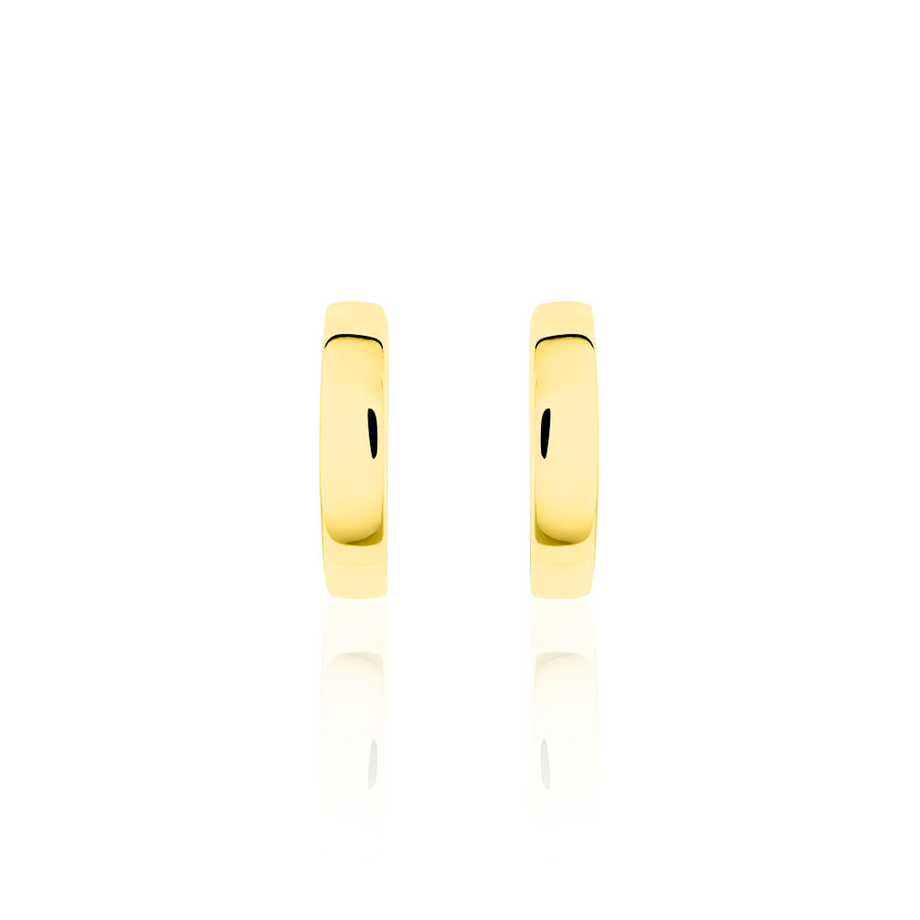 Damen Creolen Gold 333 Bicolor  - Creolen Damen | OROVIVO