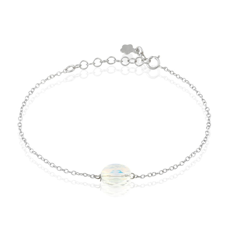 Bracelet Argent Sirene Cristaux De Swarovski - Spannringe Damen | OROVIVO