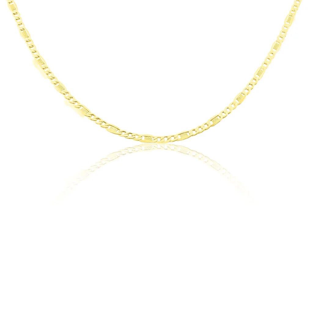 Unisex Figarokette Gold 375  - Halsketten Unisex | OROVIVO