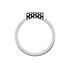 TORE Herren Ring Silber 925 Zylinder B 8 mm