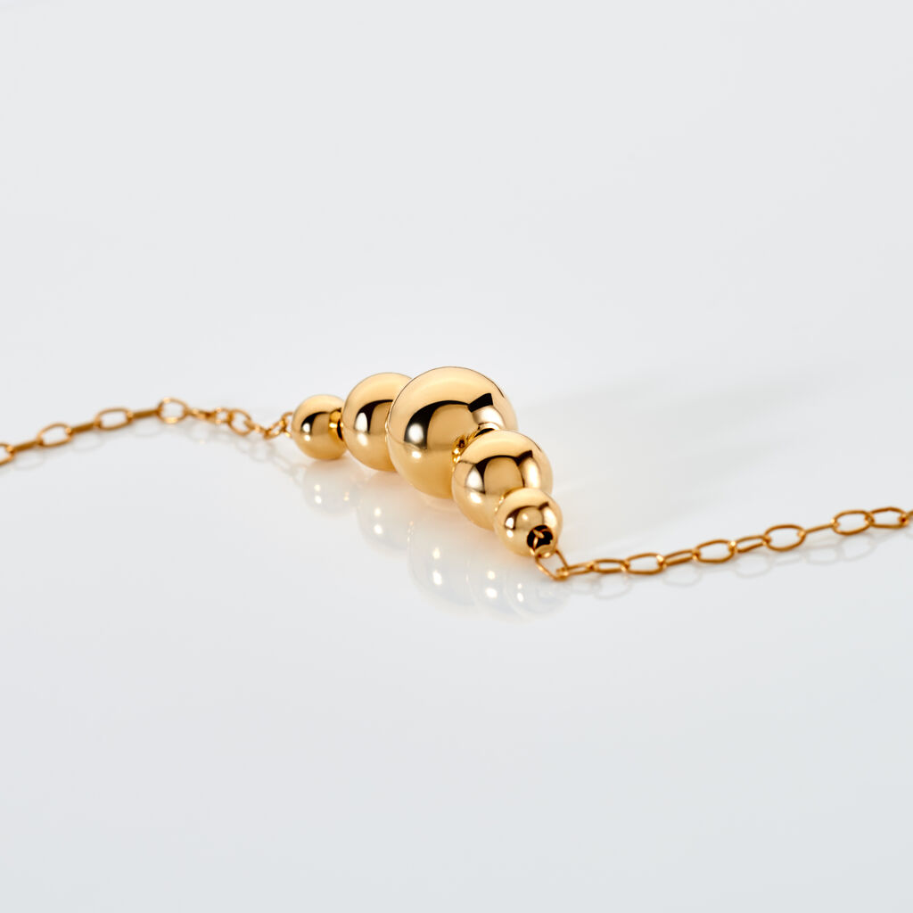 JULE Damen Armband Silber vergoldet 925 B 1,3 mm